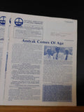 News from the National Association of Railroad Passengers 1981 COMPLETE YEAR Lot