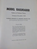 Model Railroader Magazine Bound Volume 30 1963