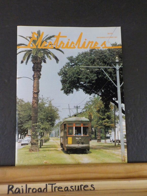 Electric Lines Magazine 1991 September October CTA Ros Electriclines