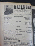 Railroad Magazine 1951 March Hudson River Egypt Reading