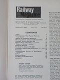 Railway Magazine 1969 January Wagons for Freightliner Expansion Three Signalboxe