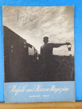Norfolk and Western Magazine 1947 August Employee First Modernized Coach in Serv