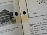 Model Railroader Magazine 1936 February Two hole punched