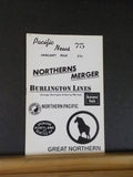 Pacific News #75 January 1968 Northerns Merger 1967 Locomotive data