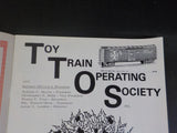 TTOS Bulletin Vol 5 #12 1970 December Toy Train Operating Society