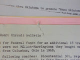 Short Circuit Bulletin 1980 Texas Electric Railroaders Assoc  Lots of info