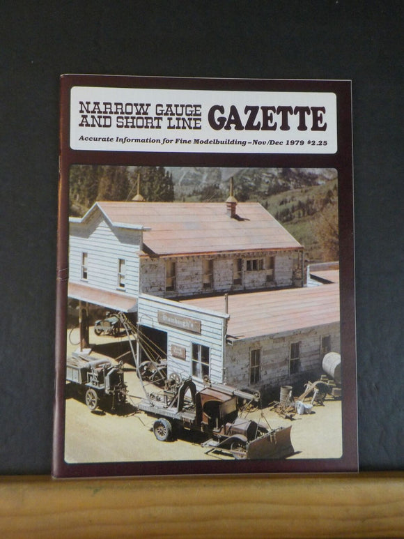 Narrow Gauge & Short Line Gazette 1979 November December Logging Mallets pt 11