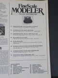 FineScale Modeler 1988 December Batmobile NF-104 Starfighter Patton Tank drawing