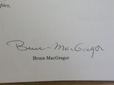 Narrow Gauge Portrait South Pacific Coast by Bruce MacGregor w/DJ # and Signed