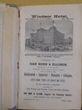 New York Central & Hudson River RR Summer Resorts and Excursion Routes MAP