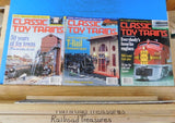 Classic Toy Trains Complete Year 1998 8 Issues  Minor damage