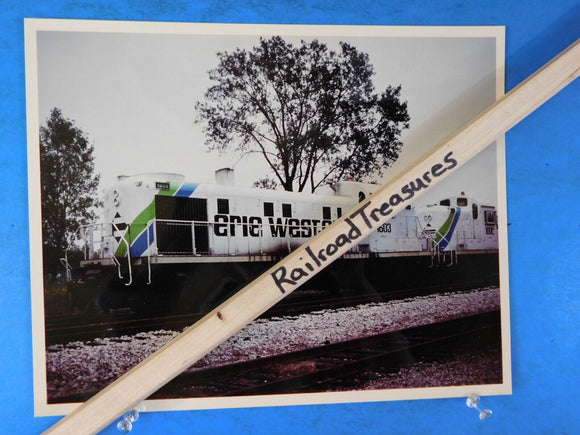Photo Erie Western Railroad Locomotive #1603 8 X 10 Color  Griffith IN 1978