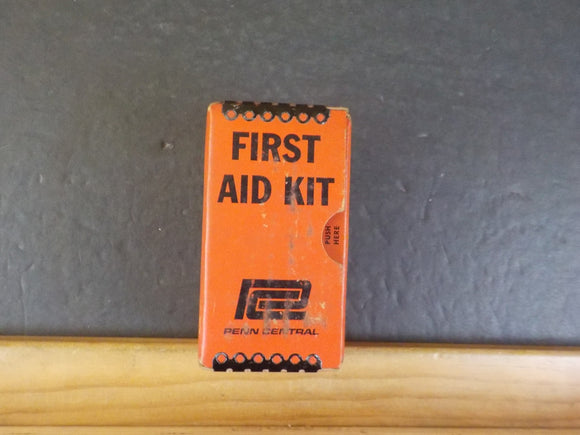 Penn Central First Aid Kit Red Box 4 ¼ x 2 ¾ x 2 ¼