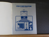 CSX Corporation Annual Report 1981 Map Transportation