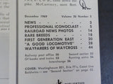 Trains Magazine 1969 December All diesel issue Rare breeds