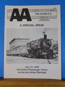 Double A 1990 Summer V6 #3 AA Ann Arbor Historical Society 24 pages