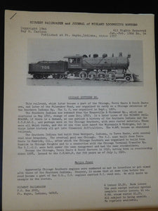 Midwest Railroader #54  1966 January-February Journal of Midland locomotive rost