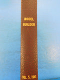 Model Builder Suckert Style Binding Volume 5 1941 6 issues
