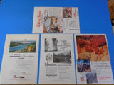 Ads Union Pacific Railroad Lot #20 Advertisements from various magazines (10)