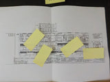 Blueprint Baltimore & Ohio class S-25 strata dome sleepers Built by Budd B&O
