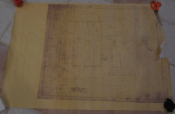 Plan Delaware Avenue Property Delaware Coach Company 1945 Jan 42x30