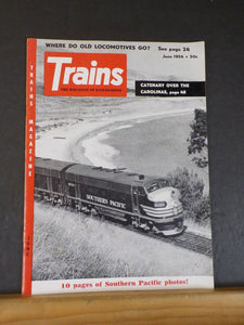 Trains Magazine 1954 June SP Photos When steam ruled Clinchfield