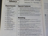 Railroad Model Craftsman Magazine 2008 December C&NW RS-3 Holiday modeling
