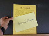 TT Trains 1957 November Vol 3 No 5 Craftsman Back