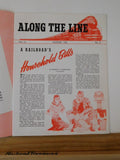 Along the Line 1941 August New York New Haven & Hartford Employee Magazine