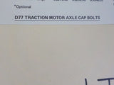 EMD Locomotive Pointers 7L-77 New Traction Motor Support Bearing D77 Traction Mo