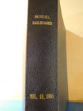 Model Railroader Magazine Suckert style binder 1951 Vol 18 January-December 1951