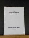 Industrial Railway Record  Index Vol Sixteen 2004-2007