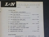 Louisville & Nashville Employee Magazine L&N 1968 April Nerve center of new MIS