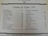 Locomotive Engineers Journal 1939 October Employee Magazine Traction On Italian