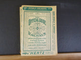 Official Guide of the Railways 1962 March US Canada Mexico & Cuba