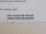 EMD Locomotive Pointers 8L-78 New Design Main Bearings And Caps