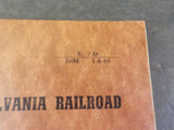 Pennsylvania Railroad Safety Rules 1945 April 1 MofW Store Employes