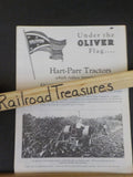 Under The Oliver Flag Hart-Parr Tractors 1975 reprint brochure