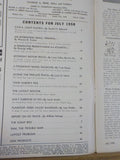 Railroad Model Craftsman Magazine 1950 July Build a light pacific Small terminal