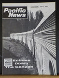 Pacific News #134 Dec 1972 Pacific Rail News WP Echoes down the Canyon