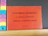 Standardized Locomotives Built for the US Railroad Admin Pamphlet #10049