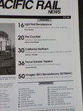 Pacific Rail News #364 1994 March BN SD70MAC Santa Fe Needles Subdivision Calif