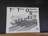 TTOS Bulletin Vol 6 #8 1971 August Train Operating Society Flashing Grade Cr