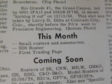 Extra 2200 South 1969 September October Stapled SD9 roster 17 summaries & Roster