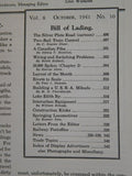 Model Railroader Magazine 1941 October Rivets to scale Two rail train control