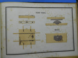 Contractor's Book of Working Drawings of Tools & Machinery used in construct