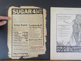 Railroad Trainman Magazine, The 1920 July  Coca-Cola Ad   Damaged