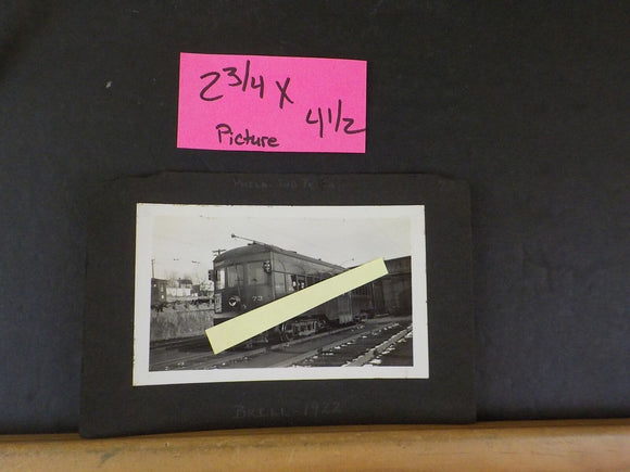 Photo Philadelphia Suburban Transportation #73 3x5 B&W Built by Brill 1922