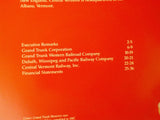 Grand Trunk Corporation and Subsidiaries Annual Report 1987
