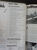 Flying Models Magazine Bound Vol. 97 January 1992-December 1992